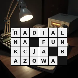 Hasło krzyżówkowe funkcja rzeczywista której wartość zależy zwykle wyłącznie od odległości od określonego punktu - radialna funkcja bazowa – rozwiązanie, synonimy, podpowiedzi i definicje krzyżówkowe